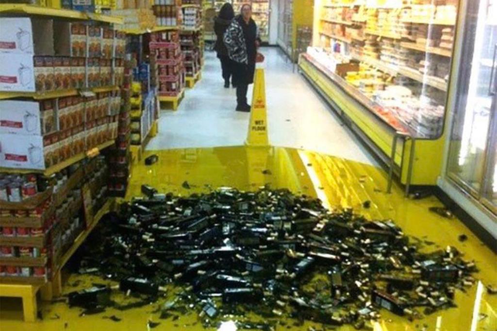 Supermarket Bad Day