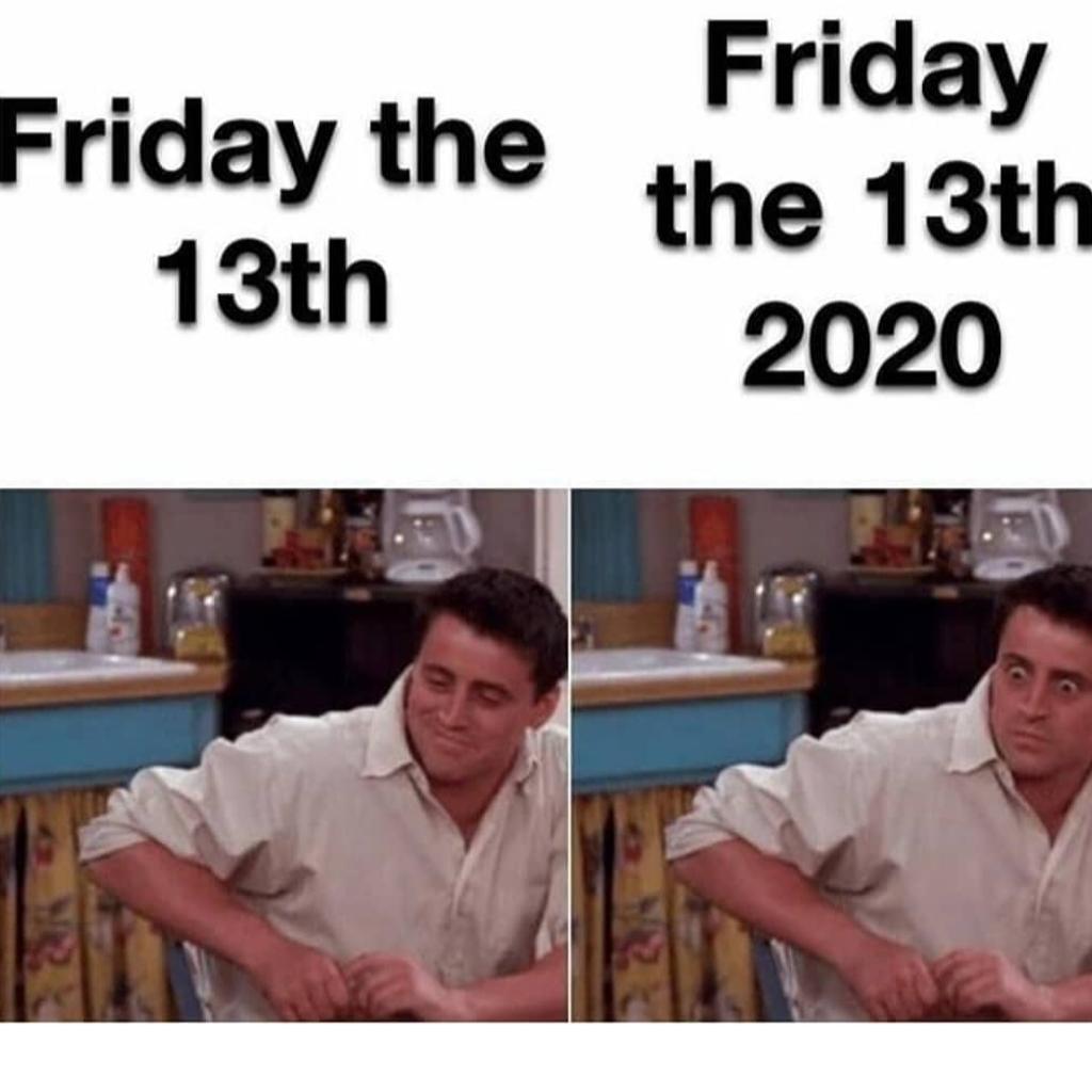 Friday the 13th Reinvented 2020 Memes
