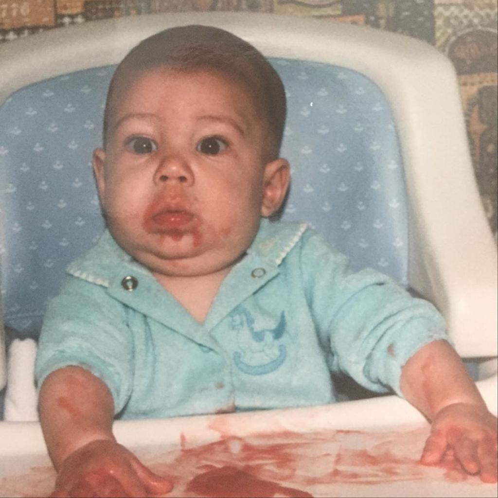 Shane Burcaw as a baby.