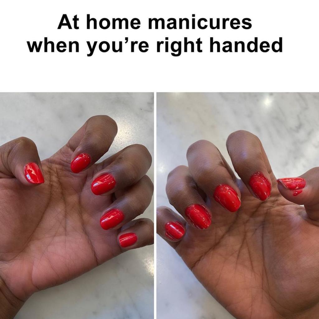 Home Manicures 2020 Memes