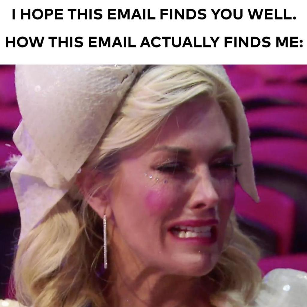 Dreadful Email 2020 Memes