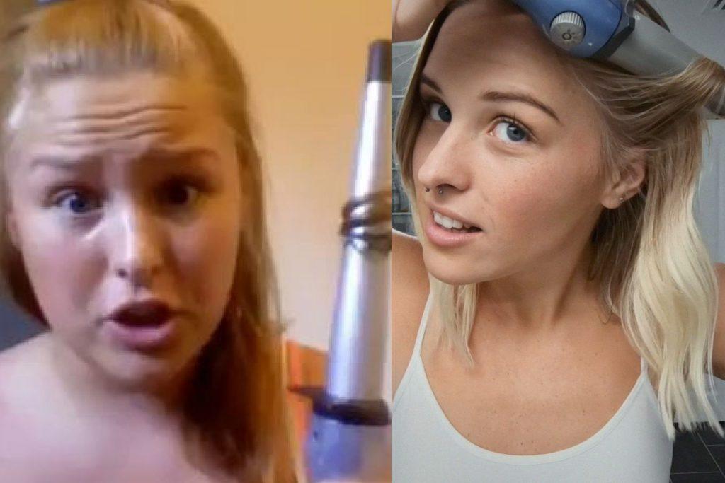 Curling Hair Goes Wrong Viral Then and Now