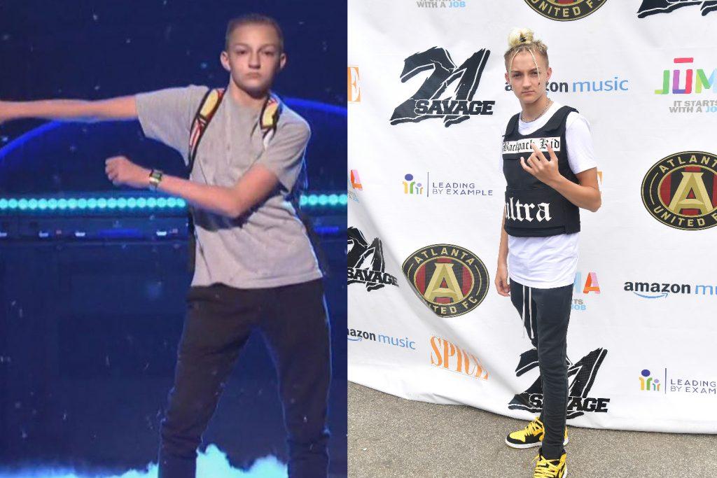 Backpack Kid Viral Then and Now