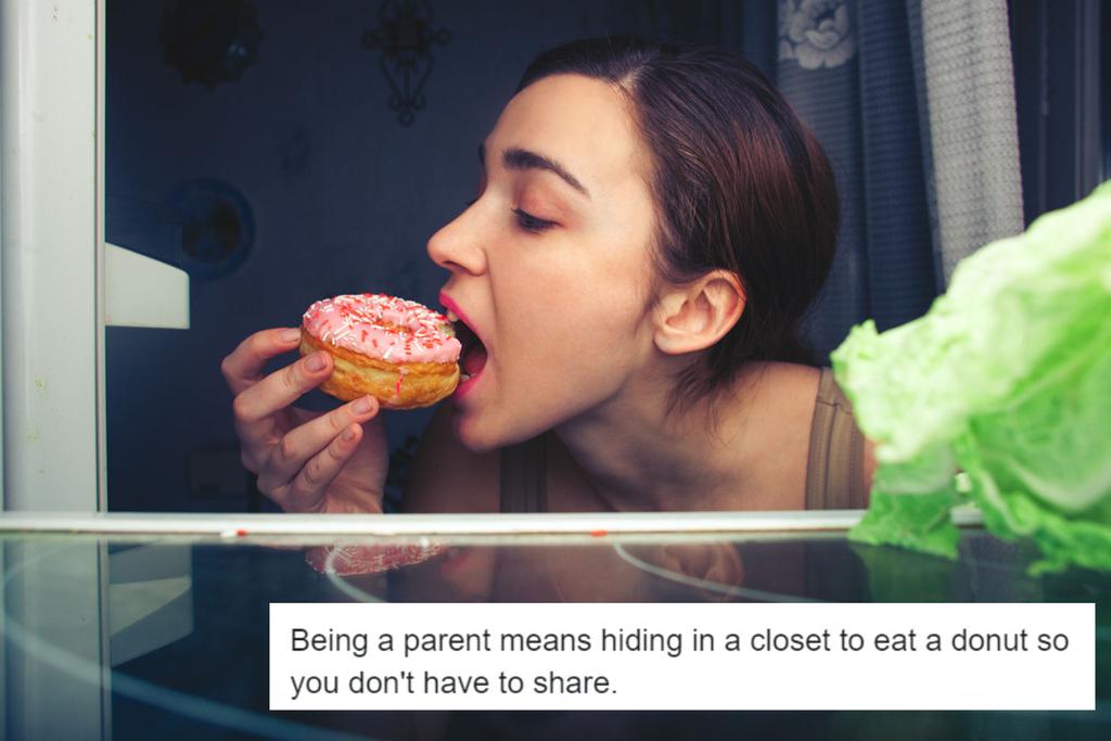 Donuts in the Closet Mom Tweets