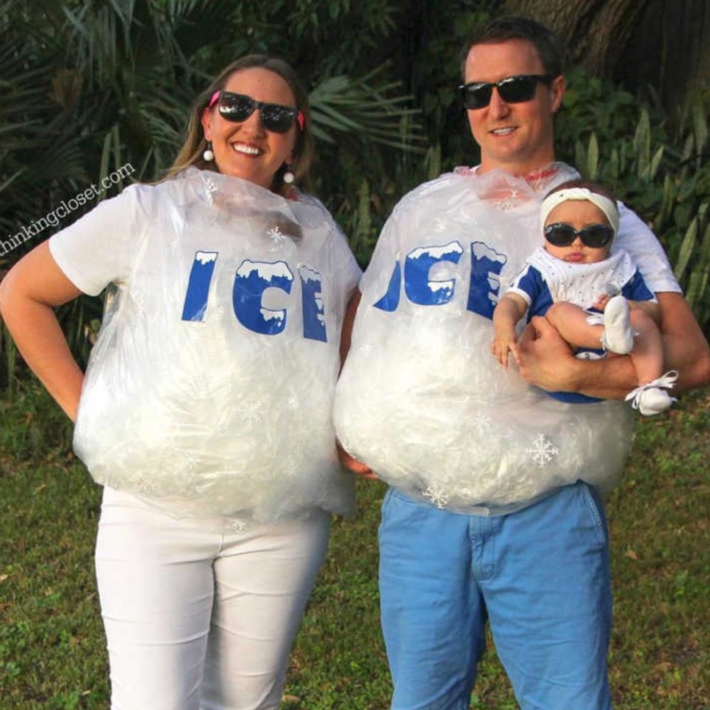 Ice Ice Baby Punny Hallowen Costumes