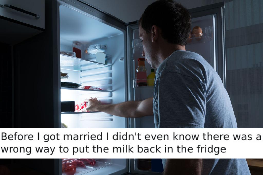 Proper Milk Placement Marriage Tweets