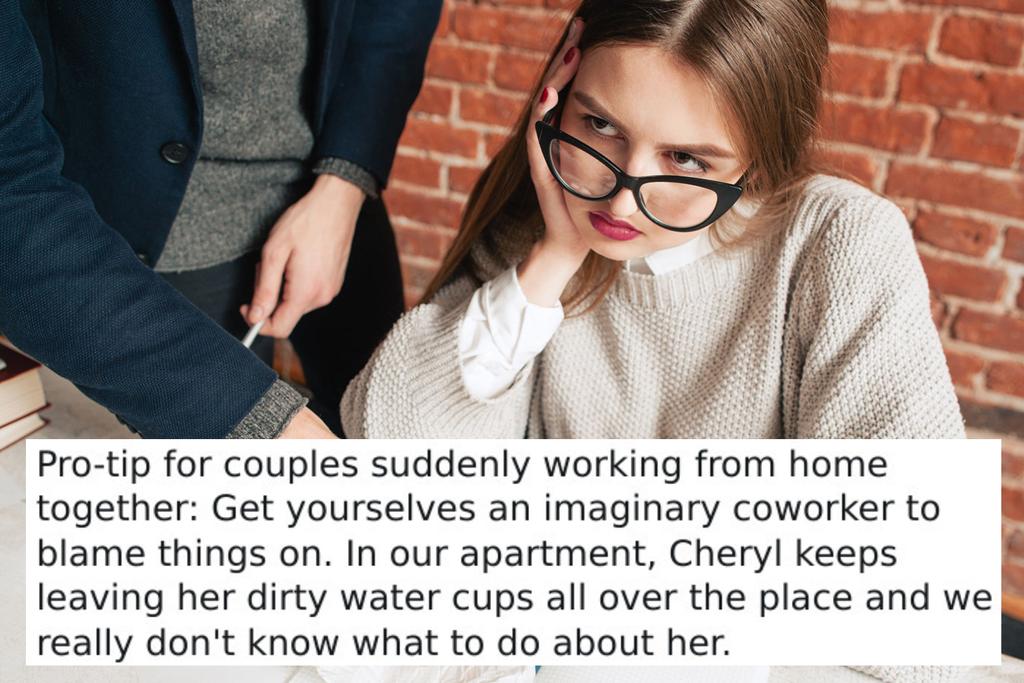 When in Doubt, Blame the Imaginary Coworker Marriage Tweets