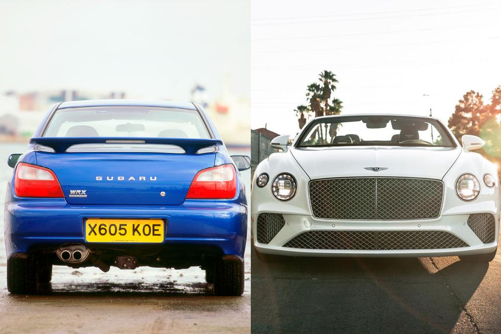 Subaru vs Bentley 