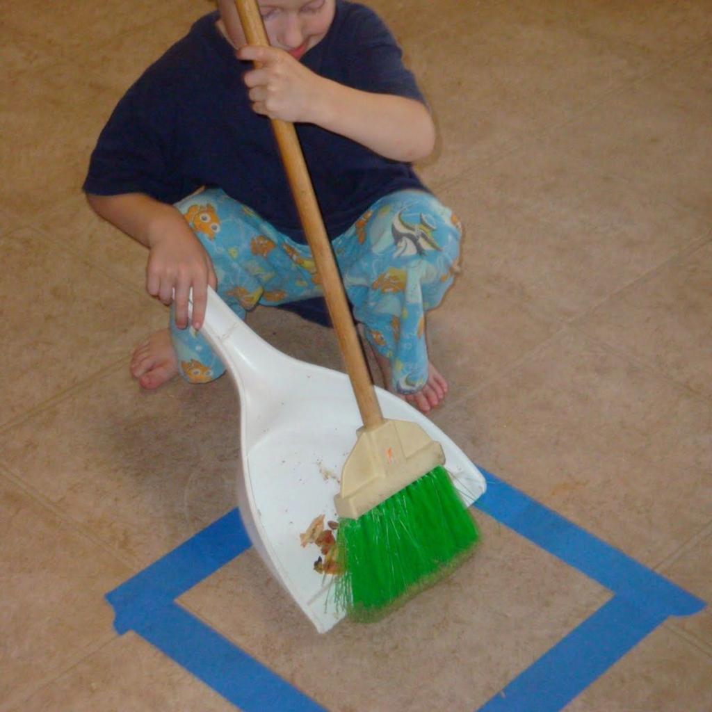 Sweeping Game, Parenting Hacks