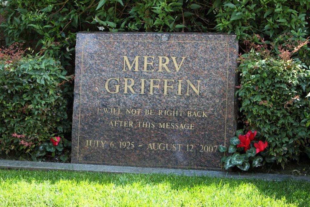 Merv Griffin Celeb Gravestones