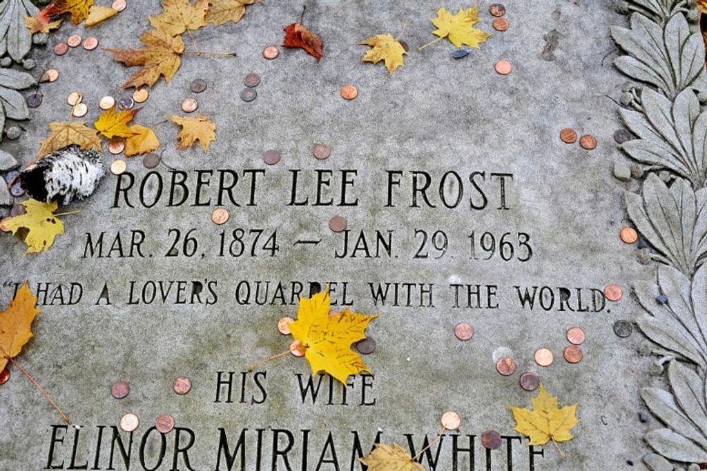 Robert Frost Celeb Gravestones