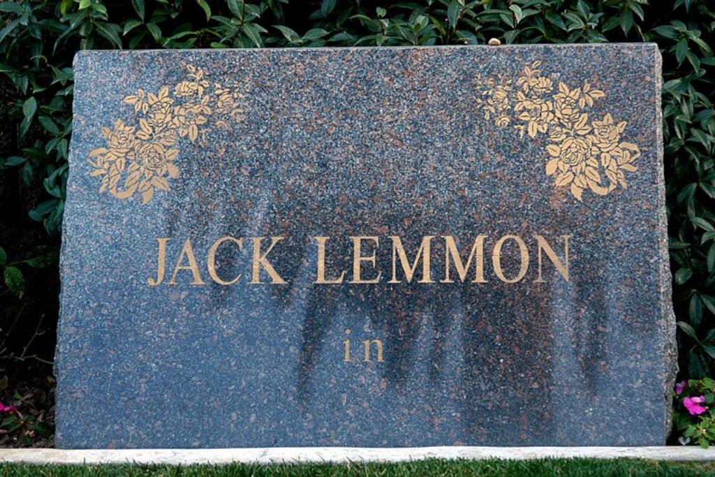 Jack Lemmon Celeb Gravestones
