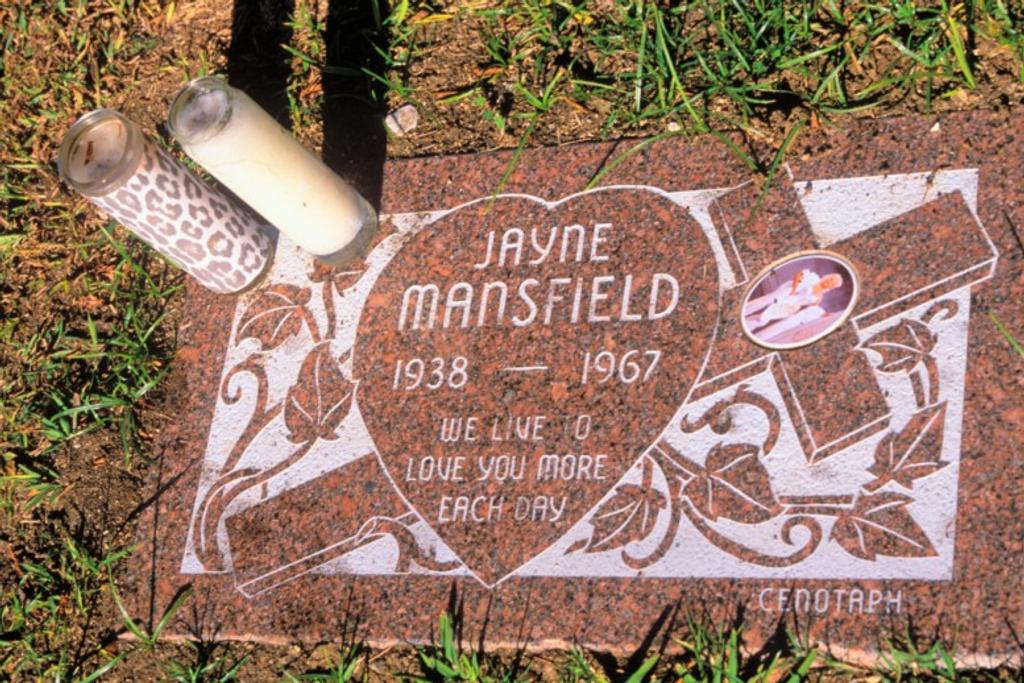Jayne Mansfield Celeb Gravestones