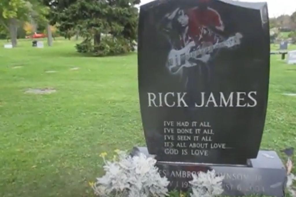 Rick James Celeb Gravestones