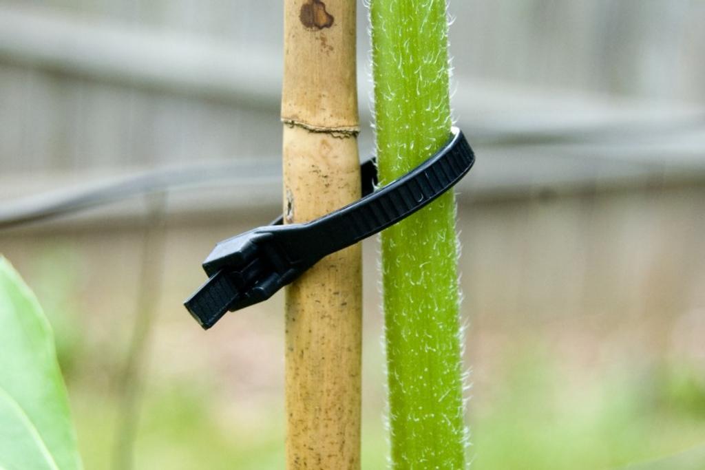 DIY Garden Zip Ties