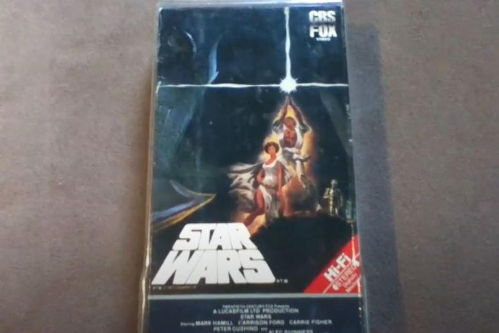 Star Wars VHS Tape