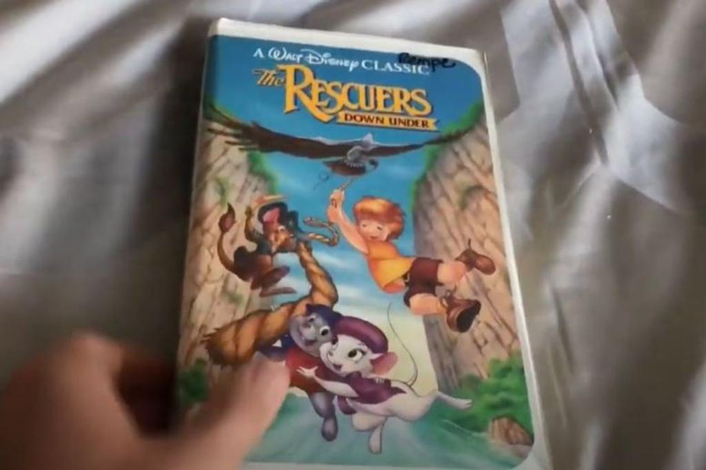 The Rescuers VHS