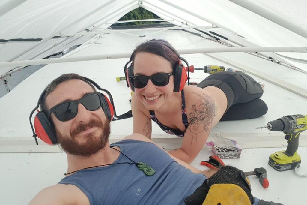 Couple Builds Tiny Home