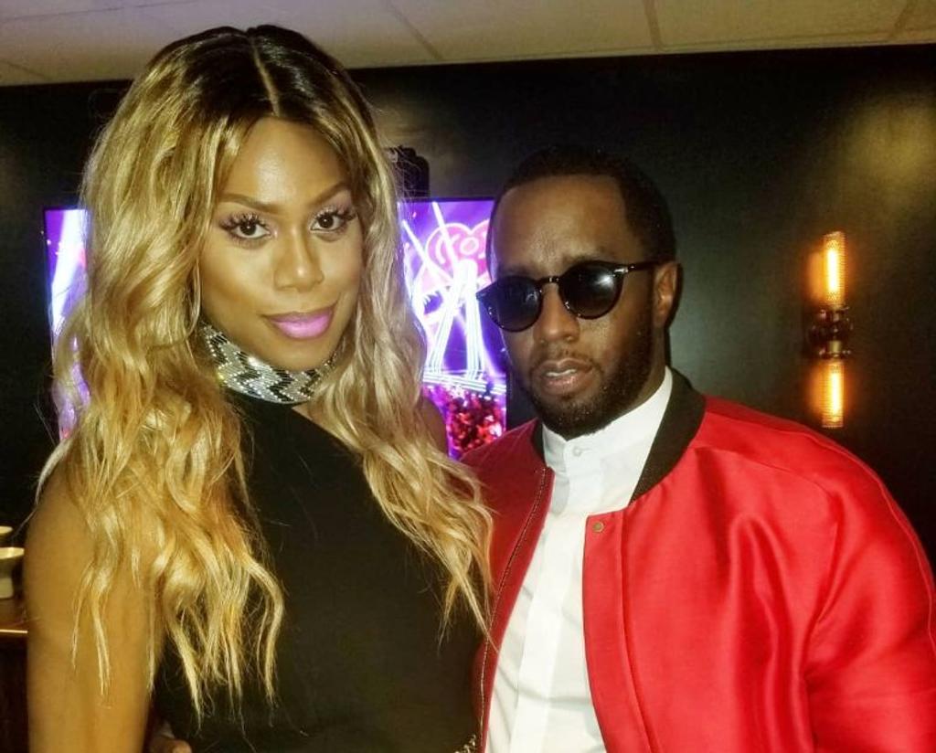 Laverne Cox and P Diddy