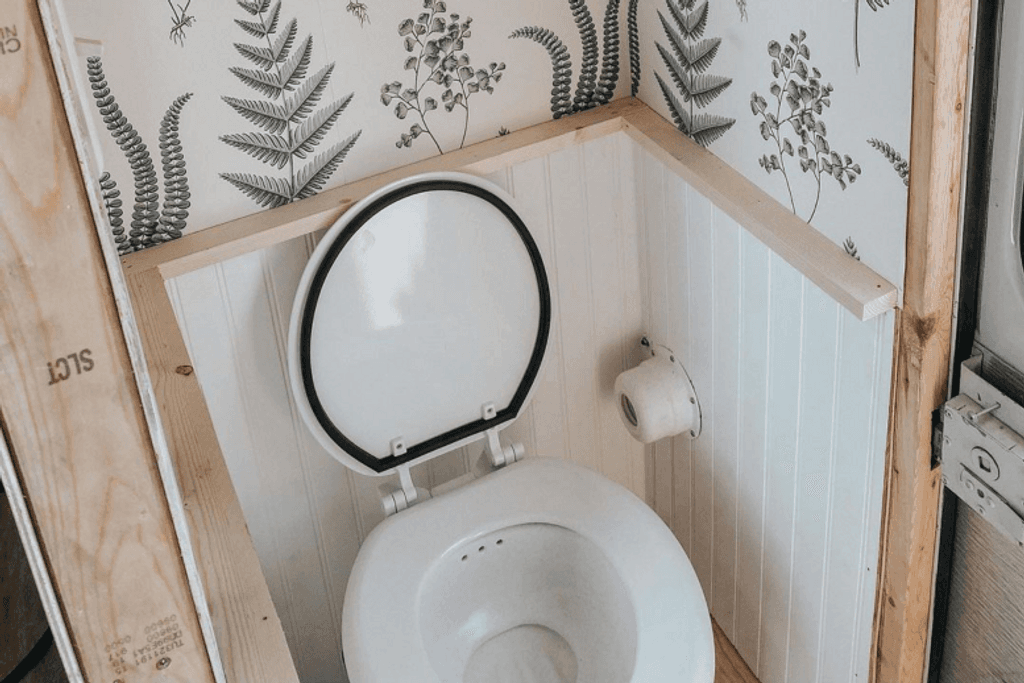 Mobile Home Composting Toilet