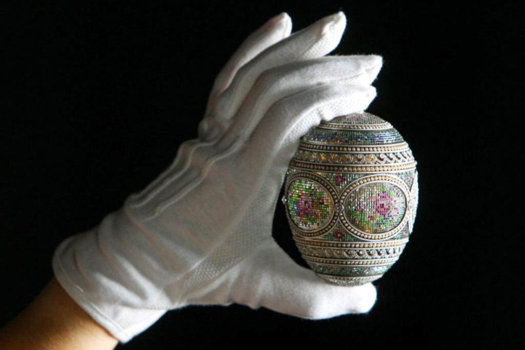 Luxury Mosaic Faberge Egg