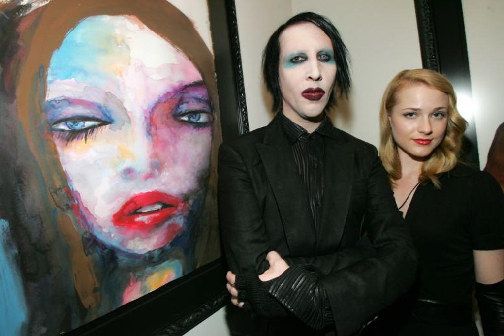 Evan-Rachel Wood Marilyn Manson