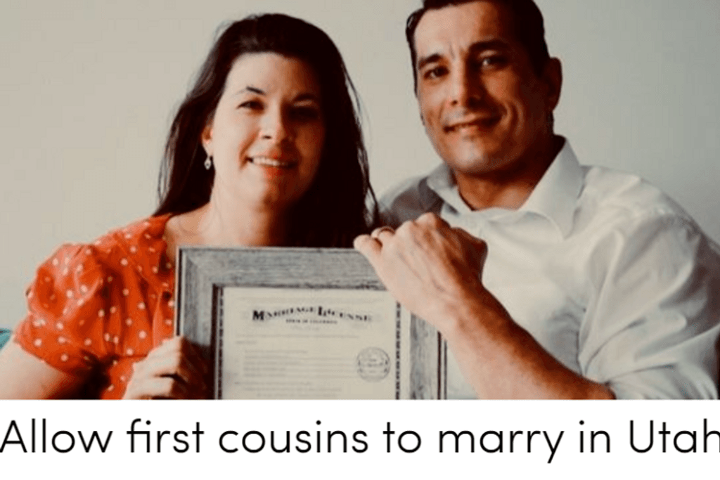 First cousins, married, utah