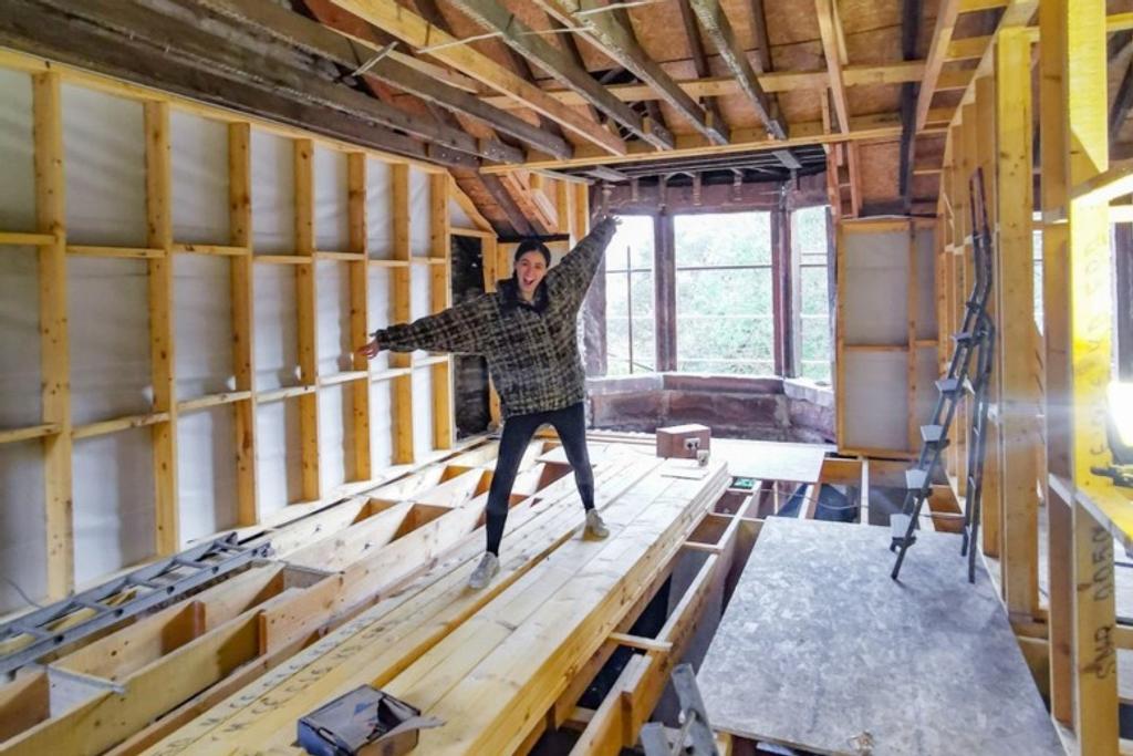DIY home renovation, transformation