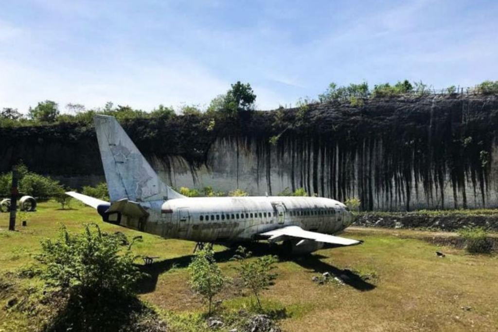 Plane Wreck Bali Indonesia