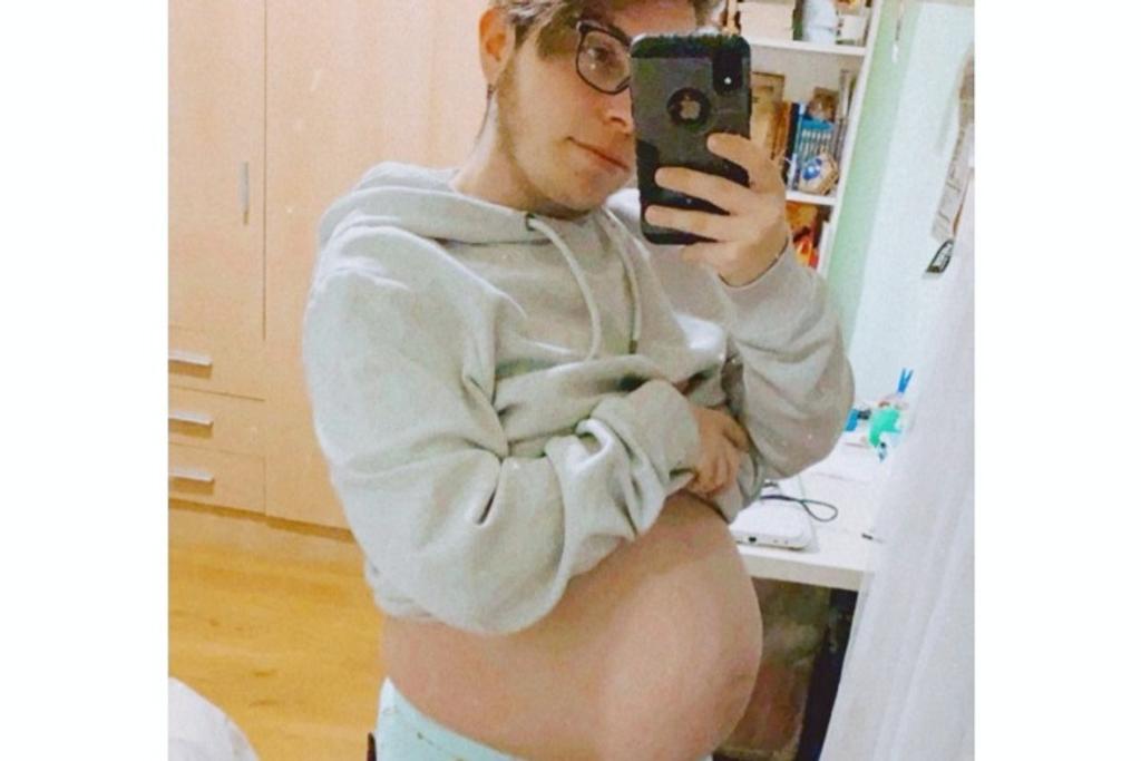 trans man delivers baby