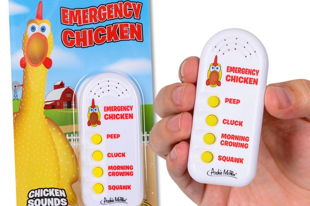 Archie McPhee Emergency Chicken Noise Maker
