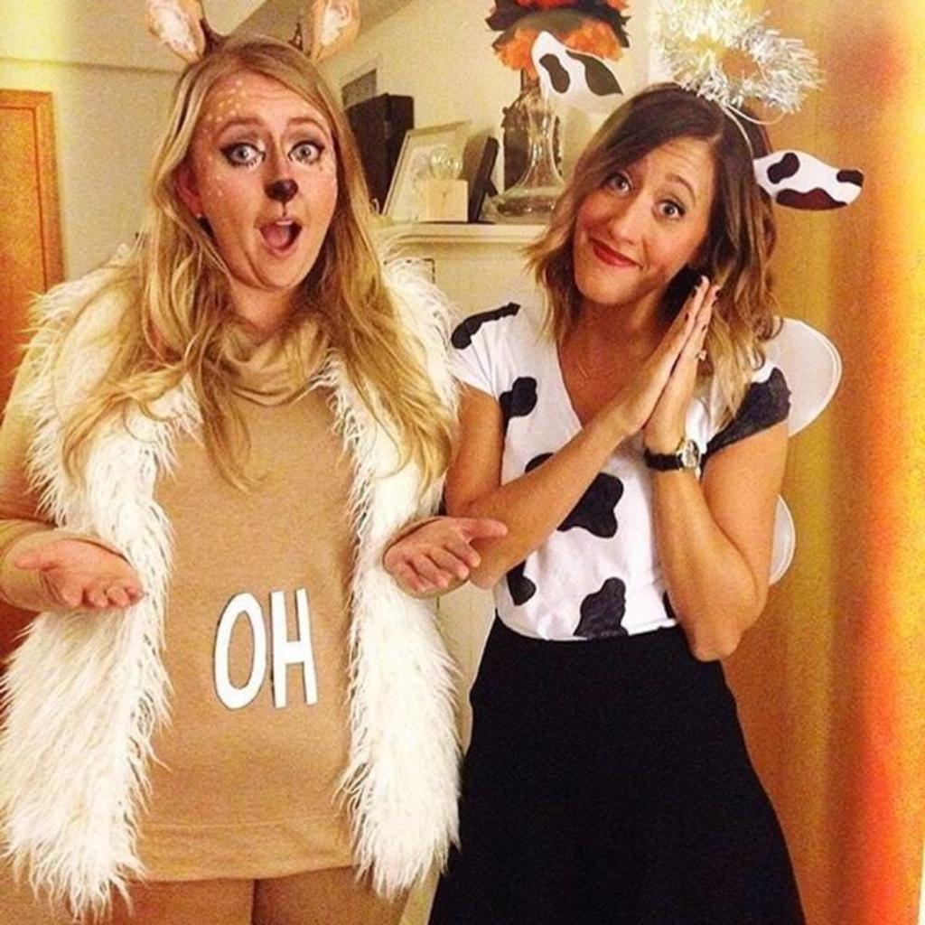 ‘Oh Deer’ and ‘Holy Cow’ Costume
