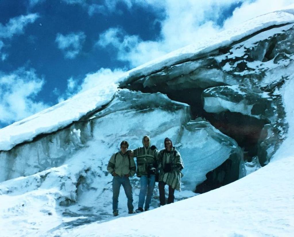 chacaltaya glacier ski mountain