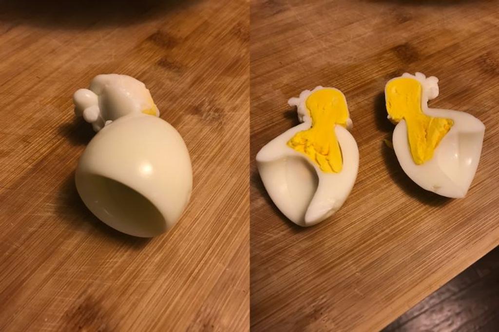 funny viral coincidence egg