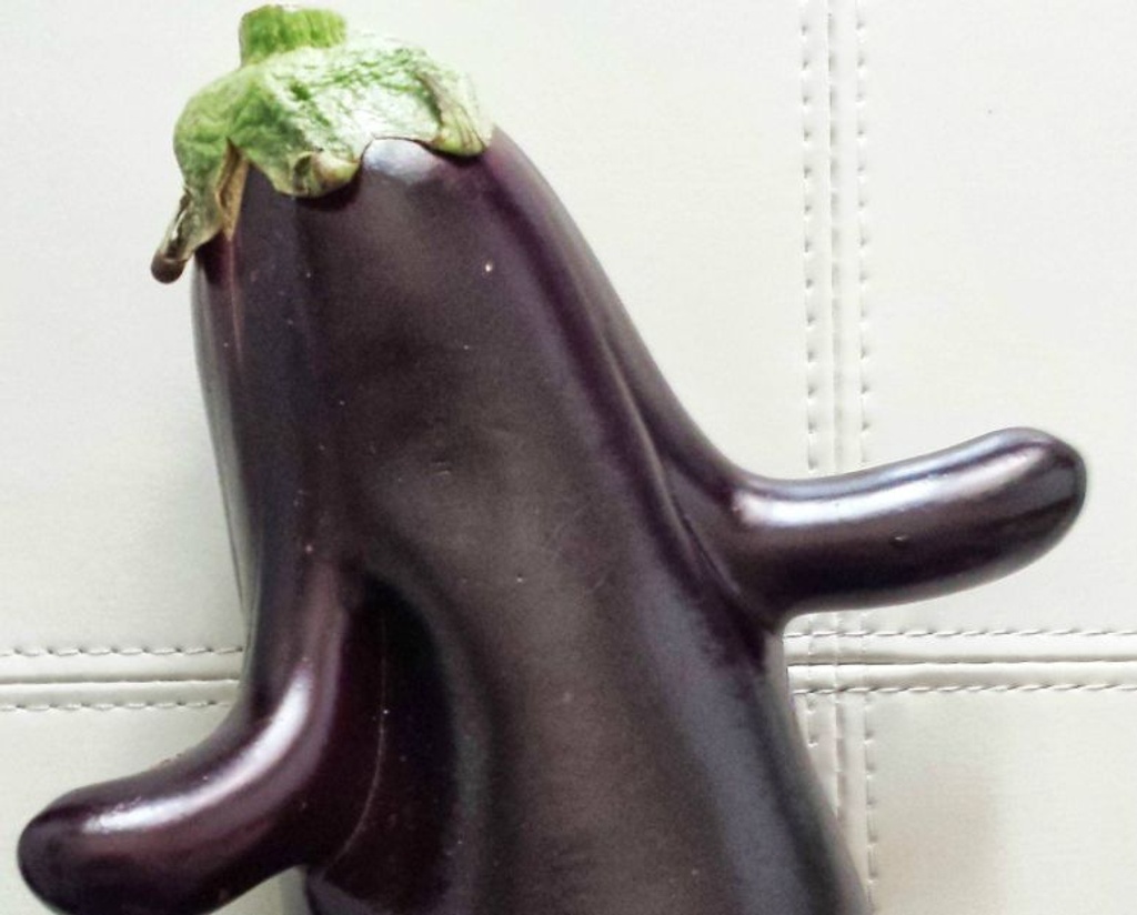 eggplant funny vegetable shapes