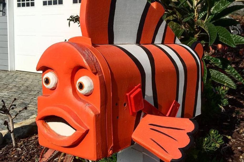 Nemo, Fish, Mailbox, Letterbox