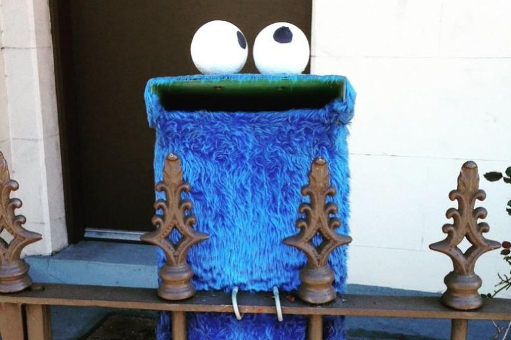 Cookie, Monster, Mailbox, Funny