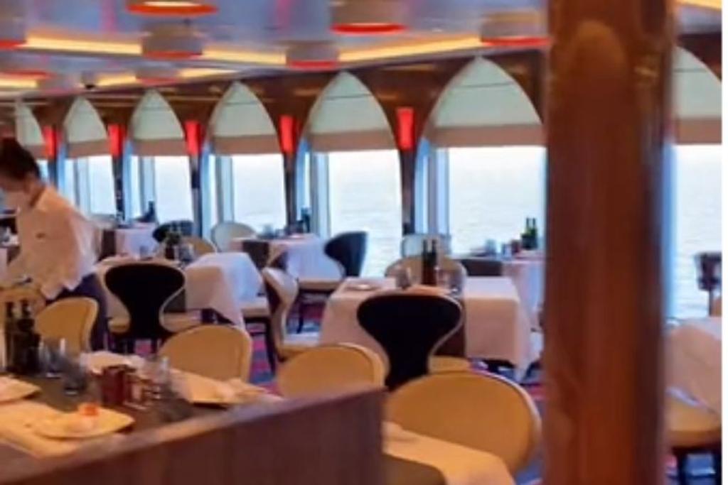 Dining Room, Cruise Ship