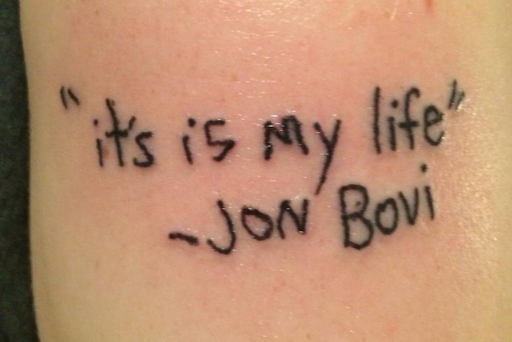 Bon Jovi Tattoo Fails