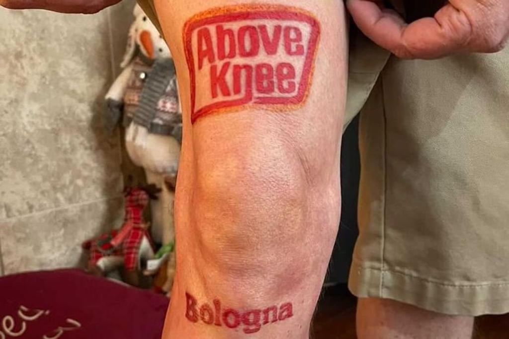 above knee tatoo fails