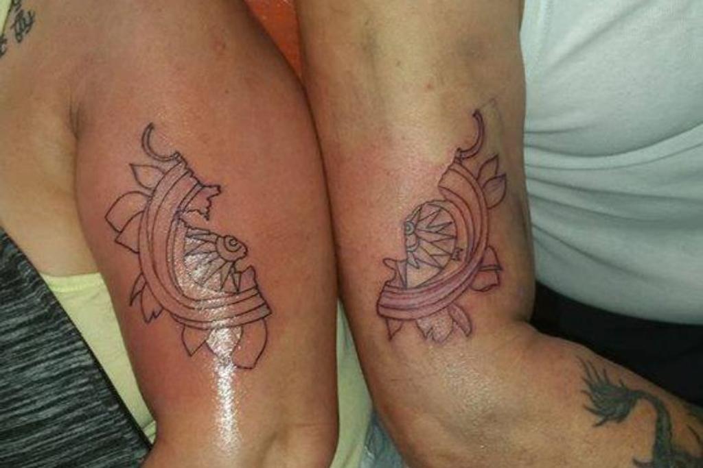 funny matching tattoo fails