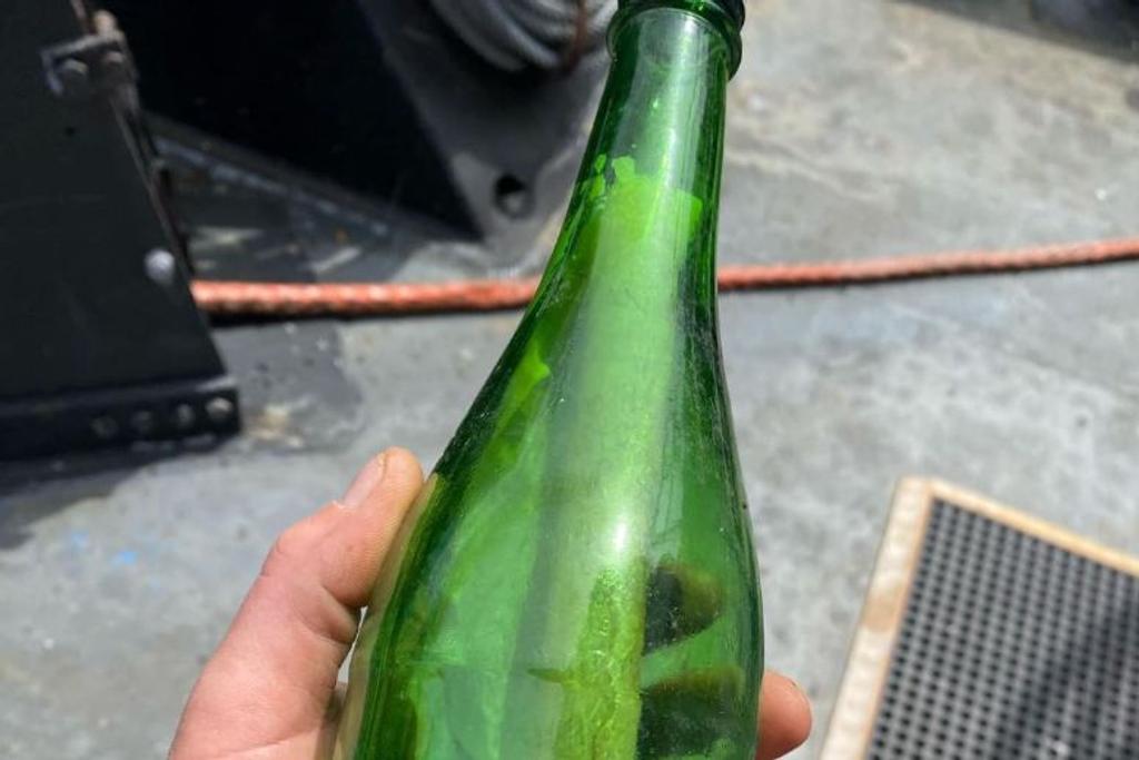 Brian Dahl bottle discovery