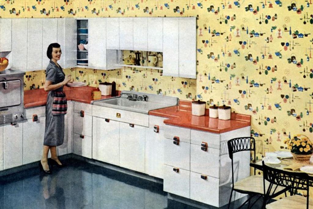 kitchen vintage american design