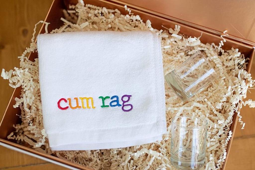 Cum Rag Embroidered Towel