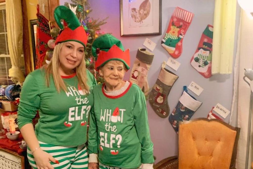 ELF Tee and Striped Bottom PJs