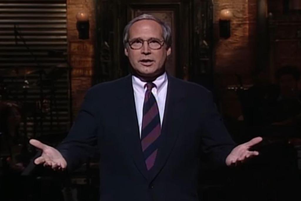 Chevy Chase SNL host ban