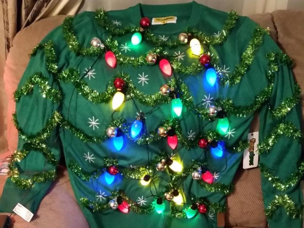 Tipsy Elves Gaudy Garland Sweater