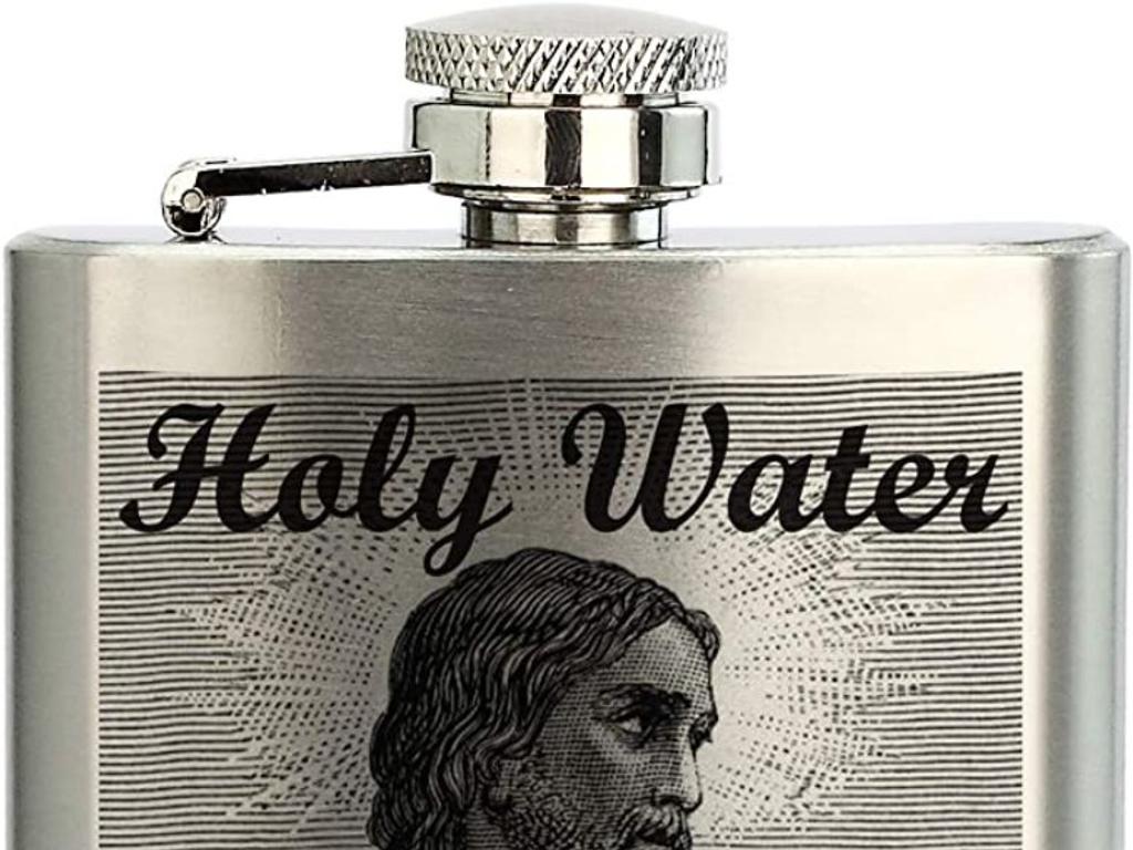 Holy Water Novelty Hip Flask