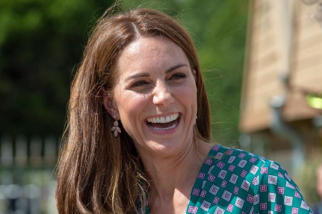 Kate Middleton transformation smiling