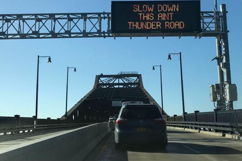 New Jersey Funny Billboard Signs